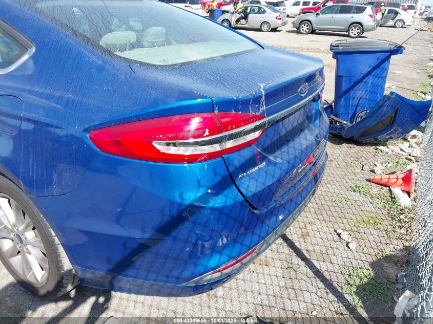2017 Ford Fusion Se VIN: 3FA6P0H73HR392402 Lot: 43349656
