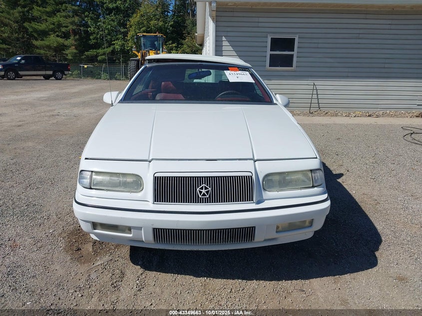1994 Chrysler Lebaron Gtc/Lx VIN: 1C3EU4531RF262970 Lot: 43349663
