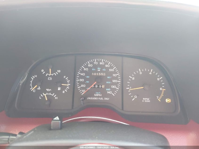 1994 Chrysler Lebaron Gtc/Lx VIN: 1C3EU4531RF262970 Lot: 43349663