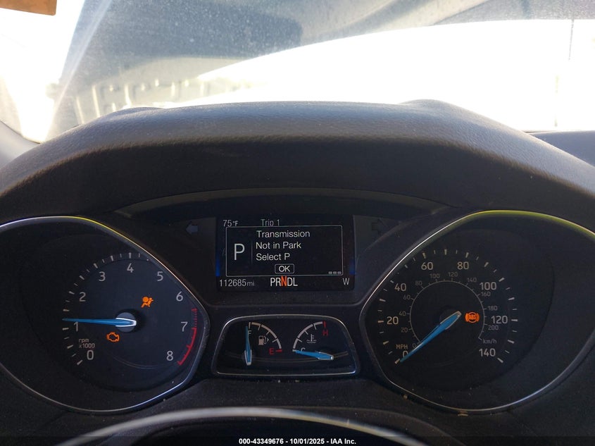 2017 FORD FOCUS SE - 1FADP3K25HL307189