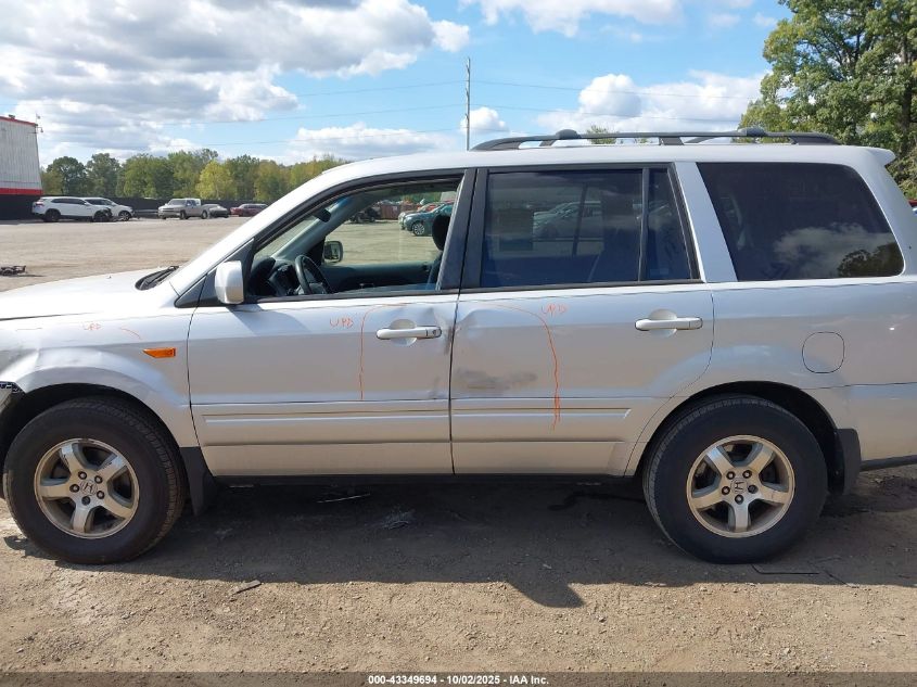 2008 Honda Pilot Se VIN: 5FNYF18378B044872 Lot: 43349694