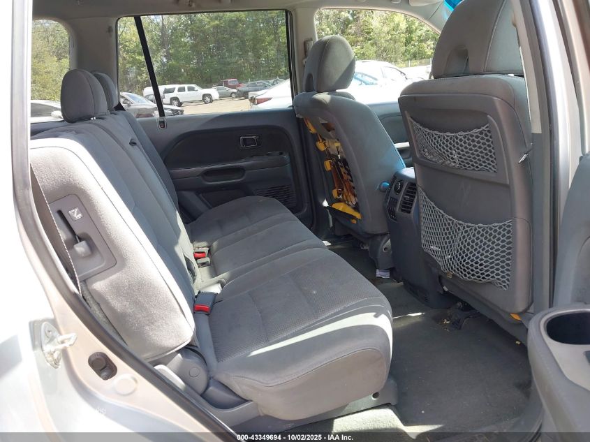 2008 Honda Pilot Se VIN: 5FNYF18378B044872 Lot: 43349694