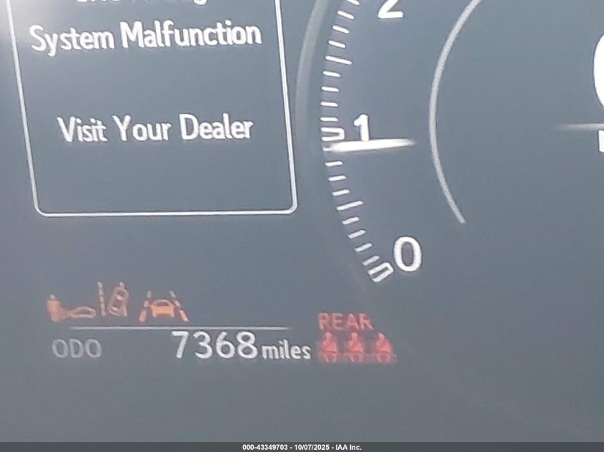 2025 Lexus Nx 250 VIN: JTJADCAZ9S2022784 Lot: 43349703