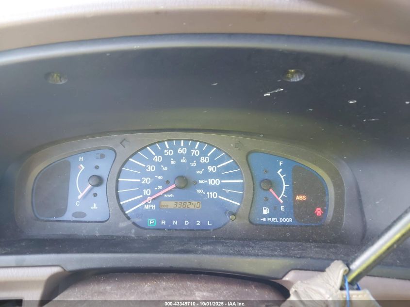 2001 Toyota Sienna Ce VIN: 4T3ZF19C31U409986 Lot: 43349710