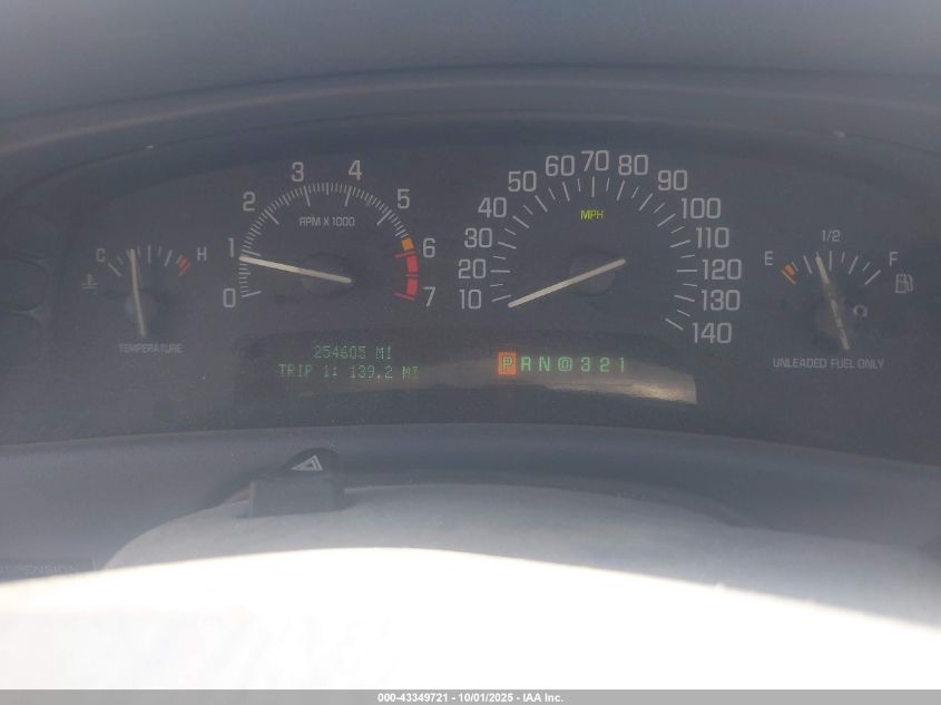 1998 Buick Park Avenue VIN: 1G4CW52K5W4635106 Lot: 43349721