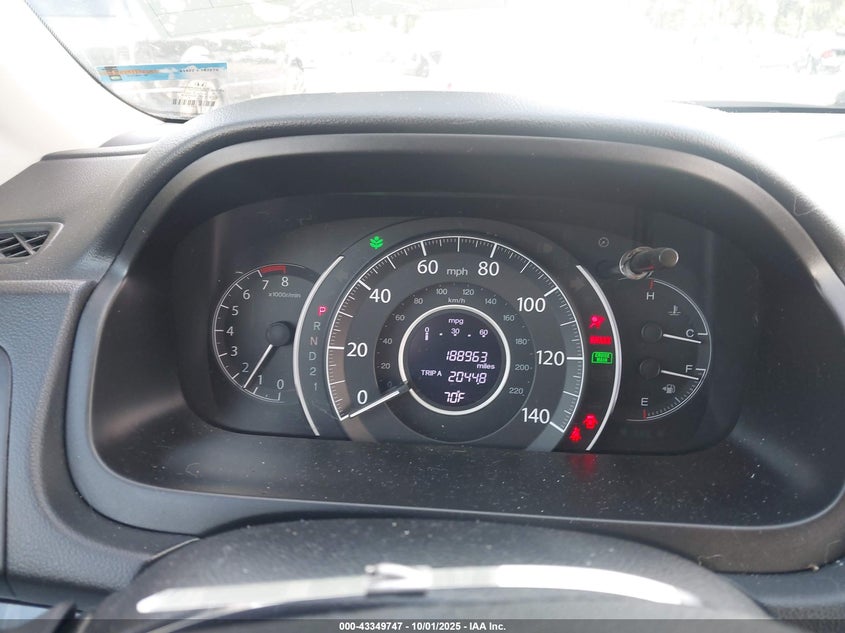2014 HONDA CR-V EX-L - 2HKRM4H76EH704251