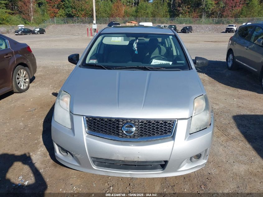 2012 Nissan Sentra 2.0 Sr VIN: 3N1AB6AP8CL622532 Lot: 43349748