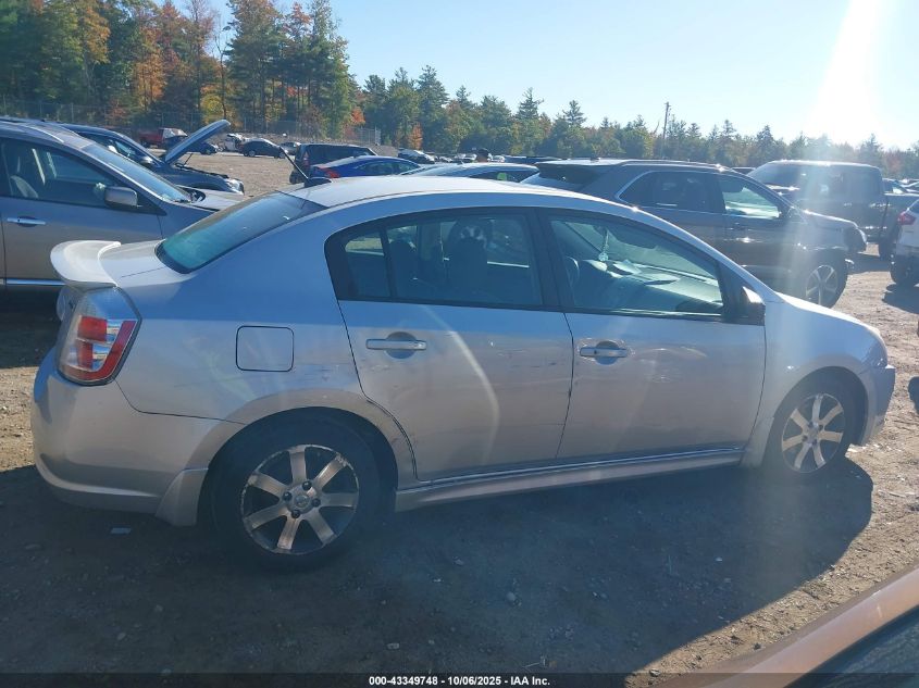 2012 Nissan Sentra 2.0 Sr VIN: 3N1AB6AP8CL622532 Lot: 43349748