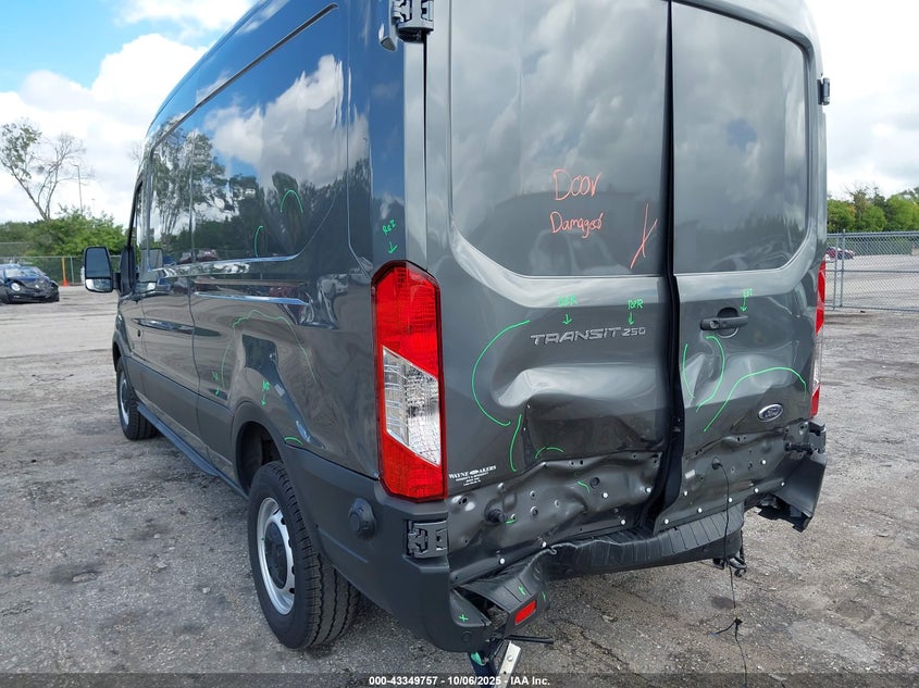 2025 Ford Transit-250 VIN: 1FTBR1C87SKA84914 Lot: 43349757