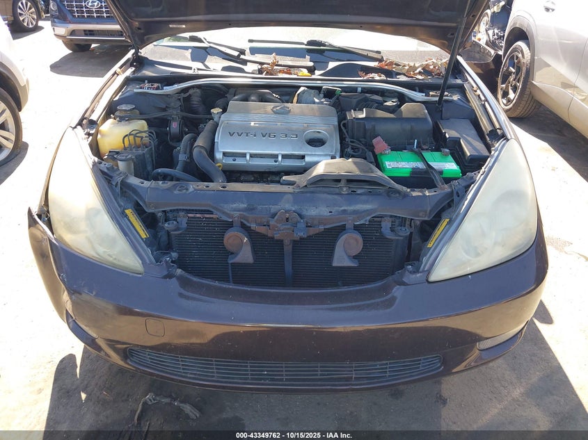 2004 Lexus Es 330 VIN: JTHBA30G345021257 Lot: 43349762