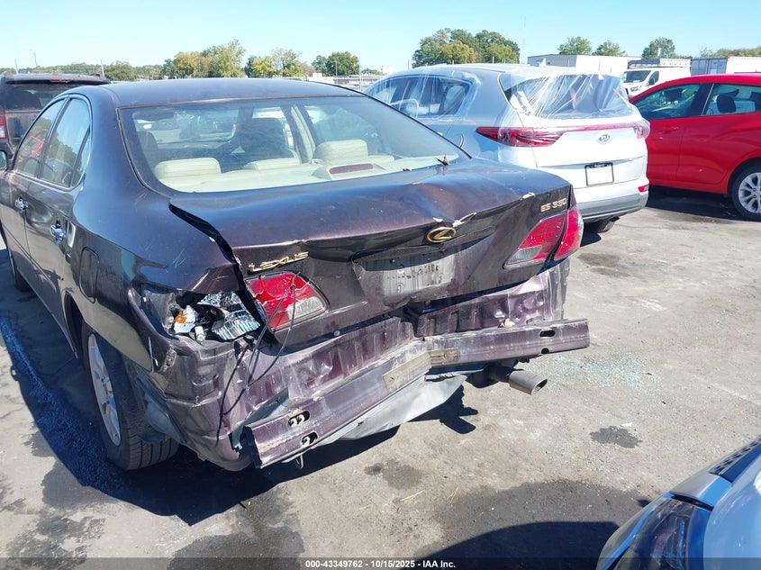 2004 Lexus Es 330 VIN: JTHBA30G345021257 Lot: 43349762