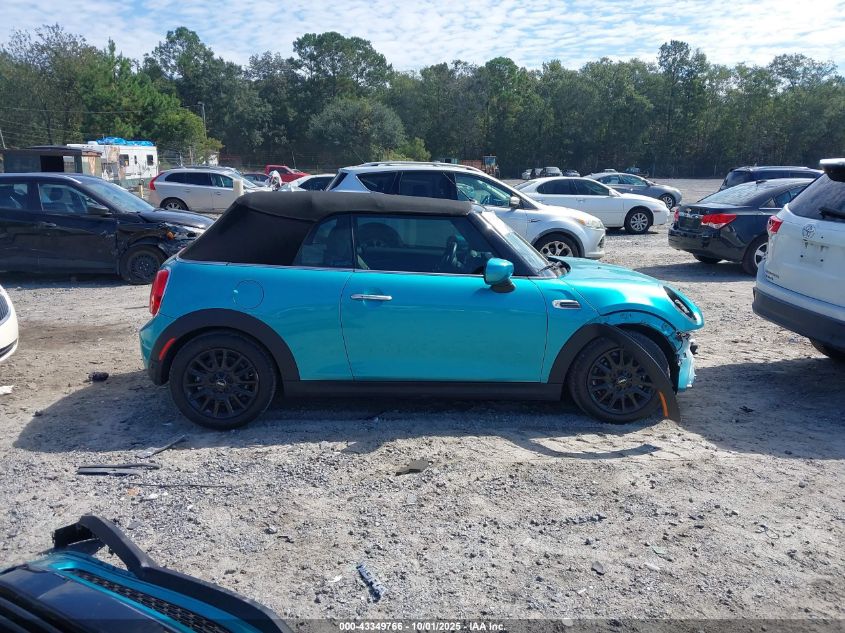 2021 Mini Convertible Cooper VIN: WMWWJ3C08M3M43101 Lot: 43349766
