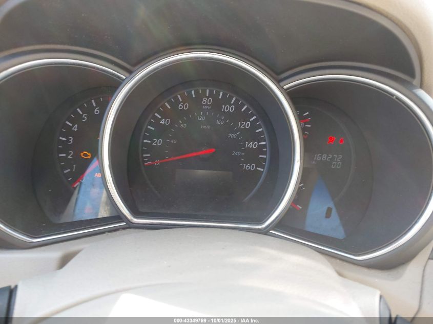 2011 Nissan Murano Sl VIN: JN8AZ1MWXBW173429 Lot: 43349769