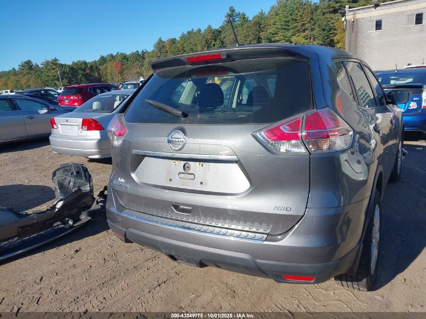 2016 Nissan Rogue S VIN: 5N1AT2MV7GC846448 Lot: 43349775