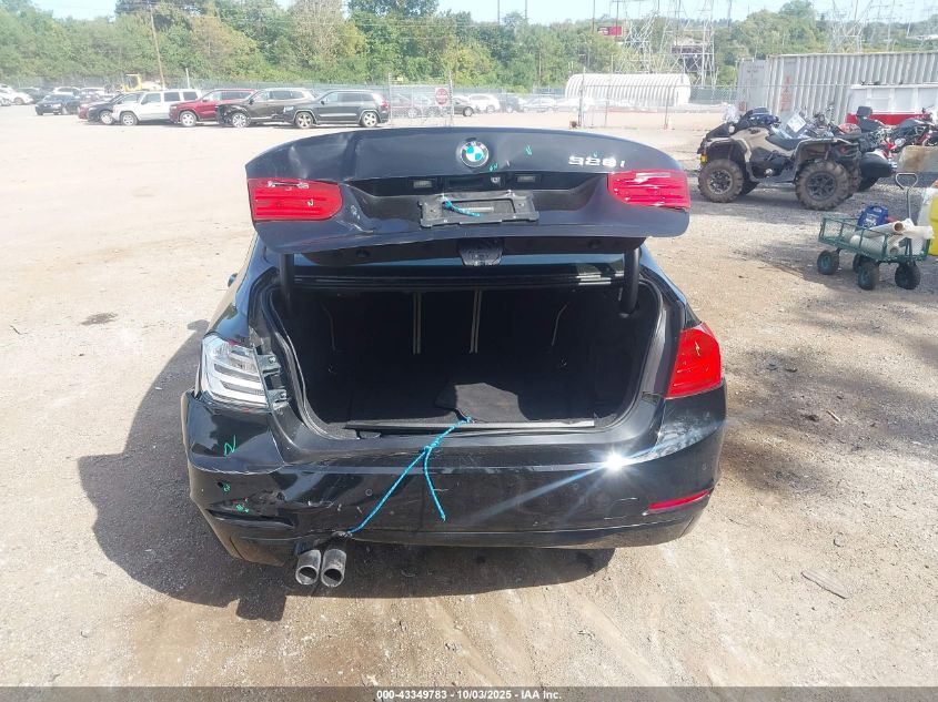 2015 BMW 328I VIN: WBA3A5G52FNS85625 Lot: 43349783