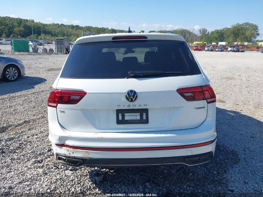 2024 Volkswagen Tiguan 2.0T Se R-Line Black VIN: 3VV8B7AX3RM152531 Lot: 43349821