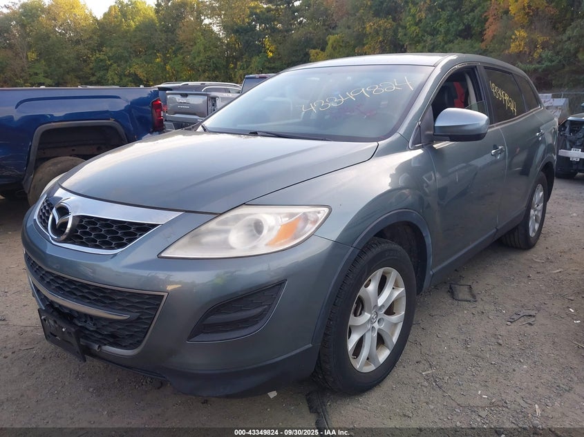 Vin: jm3tb3cv7c0351578, lot: 43844545, mazda cx-9 touring 20122