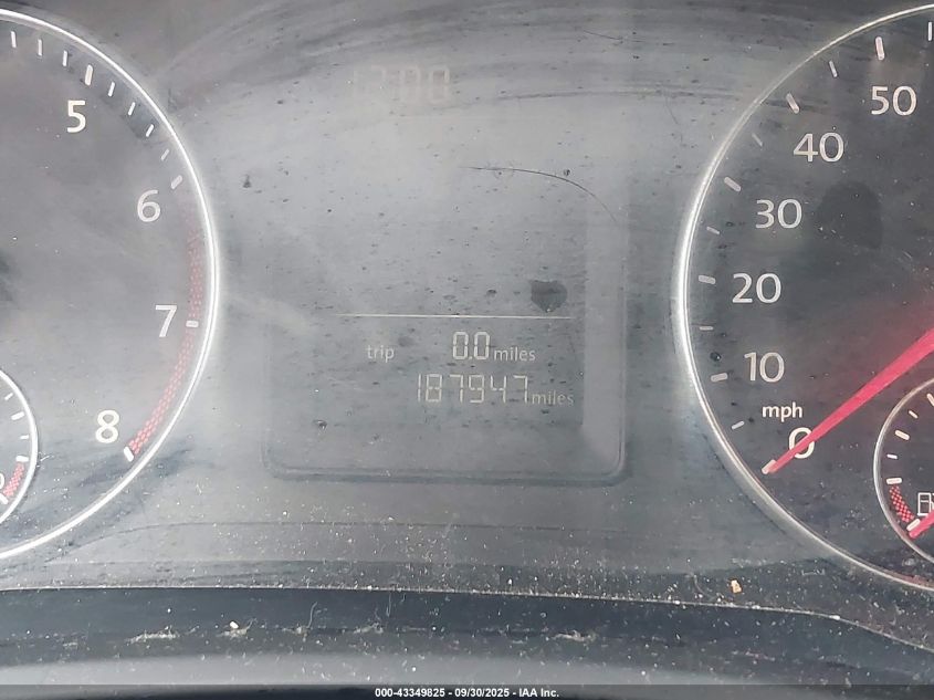 2010 Volkswagen Jetta Se VIN: 3VWRZ7AJ3AM037584 Lot: 43349825