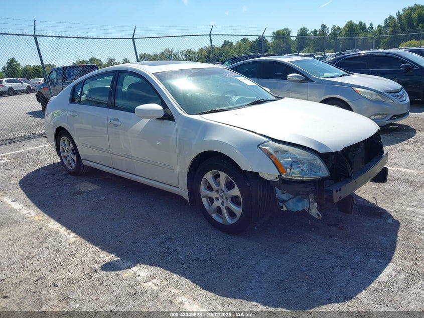 1N4BA41EX8C821825 2008 Nissan Maxima 3.5 Sl auction photo 1