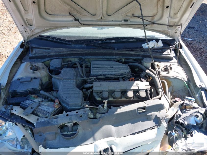 2004 Honda Civic Lx VIN: 2HGES16554H500117 Lot: 43349844