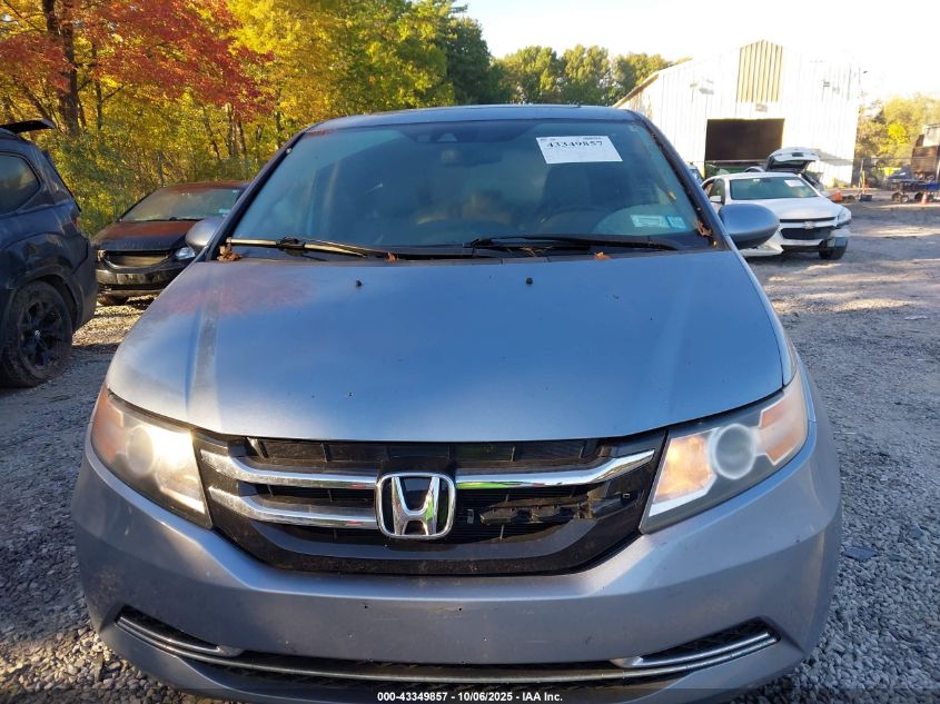 2014 Honda Odyssey Ex-L VIN: 5FNRL5H69EB042583 Lot: 43349857