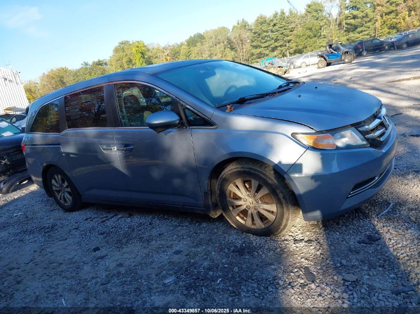 2014 Honda Odyssey Ex-L VIN: 5FNRL5H69EB042583 Lot: 43349857