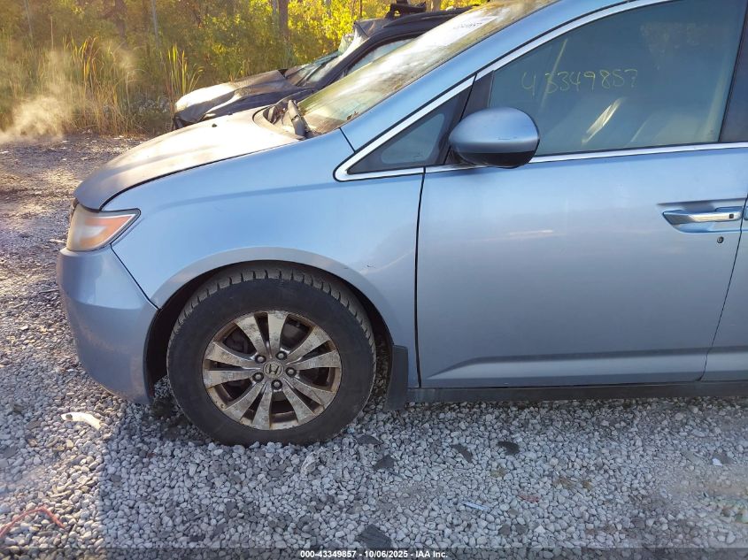 2014 Honda Odyssey Ex-L VIN: 5FNRL5H69EB042583 Lot: 43349857