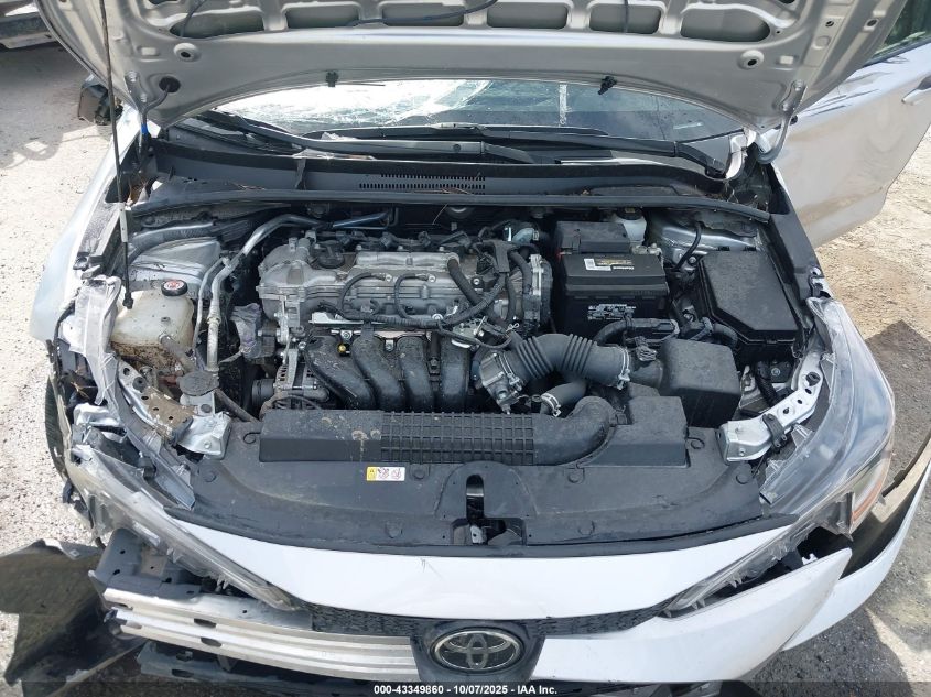 2022 Toyota Corolla Le VIN: JTDEPMAE2NJ230370 Lot: 43349860