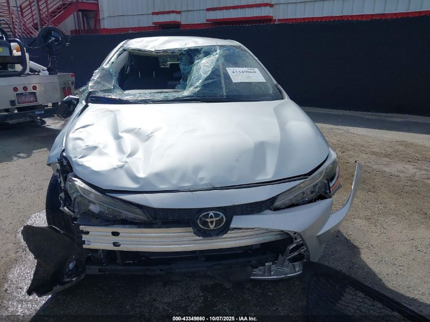 2022 Toyota Corolla Le VIN: JTDEPMAE2NJ230370 Lot: 43349860