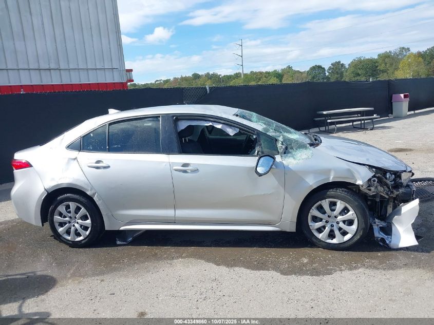 2022 Toyota Corolla Le VIN: JTDEPMAE2NJ230370 Lot: 43349860