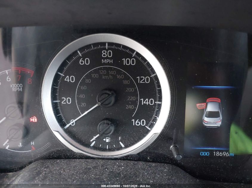 2022 Toyota Corolla Le VIN: JTDEPMAE2NJ230370 Lot: 43349860