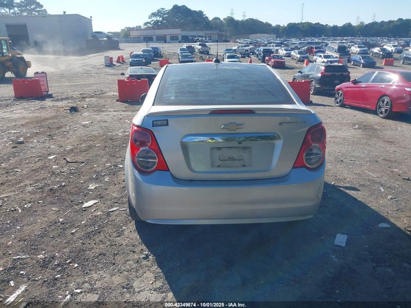 2015 Chevrolet Sonic Lt Auto VIN: 1G1JC5SH4F4156676 Lot: 43349874