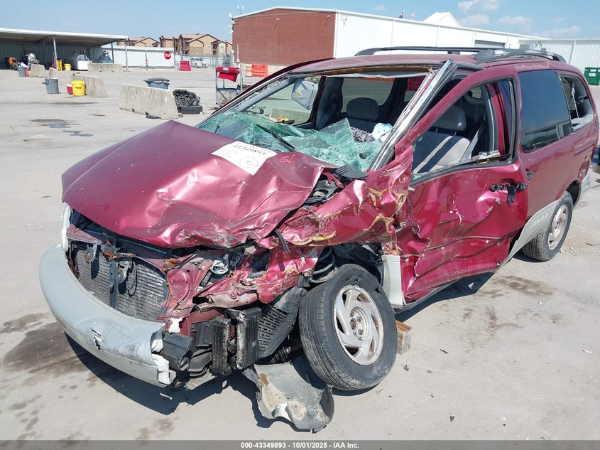 1998 Toyota Sienna Xle VIN: 4T3ZF13C7WU032949 Lot: 43349893