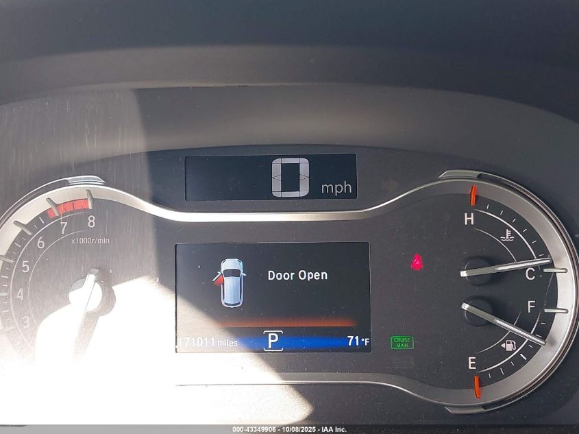 2016 Honda Pilot Ex-L VIN: 5FNYF6H85GB052458 Lot: 43349906