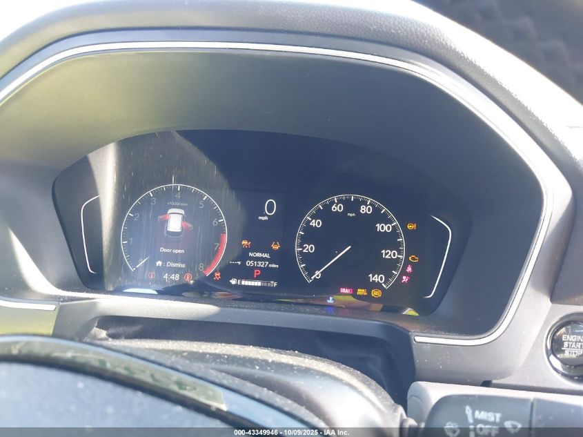 2023 Honda Pilot 2Wd Ex-L 7 Passenger VIN: 5FNYG2H53PB008907 Lot: 43349946