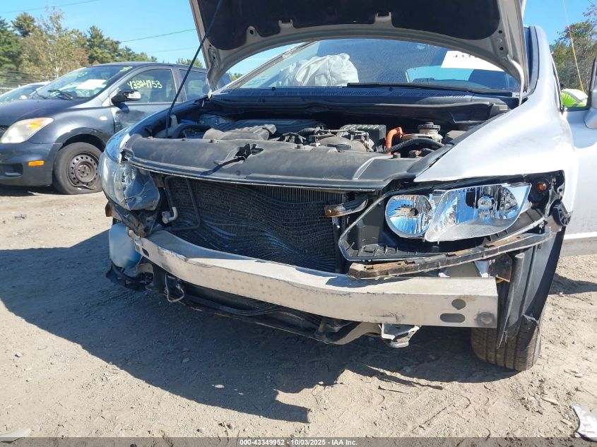 2007 Honda Civic Hybrid VIN: JHMFA36247S008892 Lot: 43349952