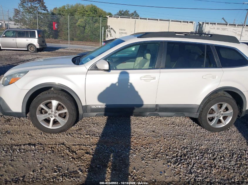 2014 Subaru Outback 2.5I Limited VIN: 4S4BRCMC0E3236833 Lot: 43349953