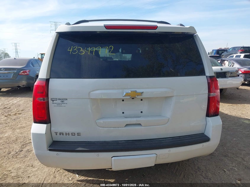 2015 CHEVROLET TAHOE LT 1GNSKBKC3FR279459