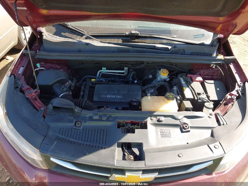 2017 Chevrolet Trax Lt VIN: 3GNCJPSB9HL167674 Lot: 43349989