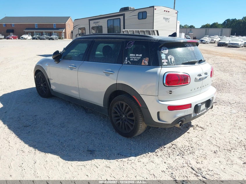 Vin: wmwln9c5xk2e52006, lot: 43844788, mini clubman cooper s 20193