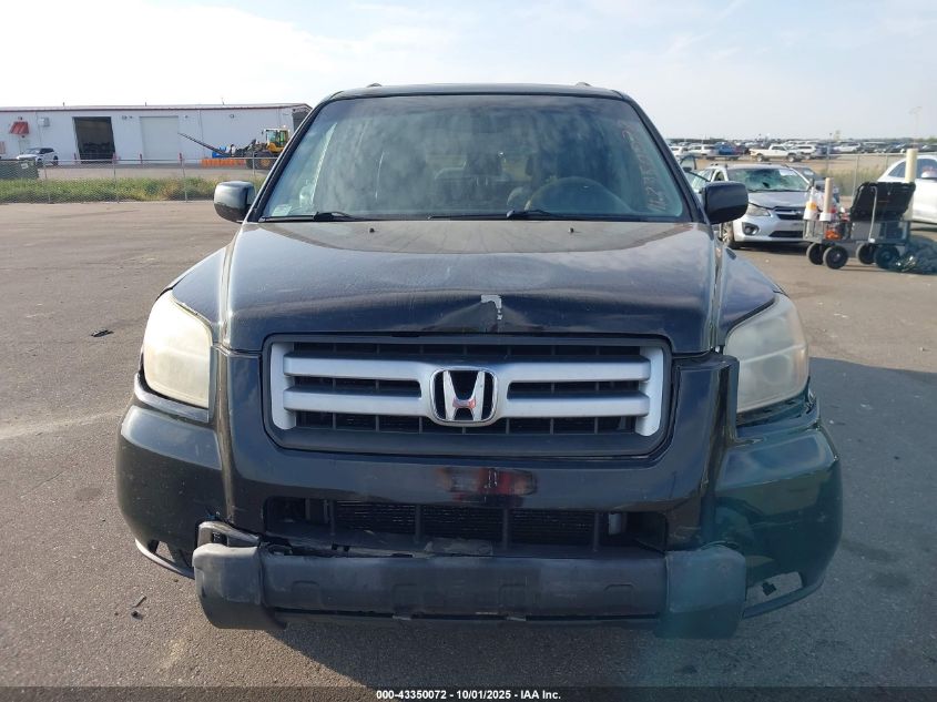 2008 Honda Pilot Ex-L VIN: 5FNYF18728B045785 Lot: 43350072