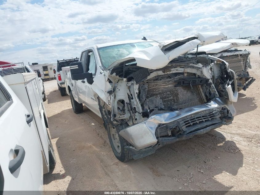 2022 Chevrolet Silverado 2500Hd 4Wd Long Bed Wt VIN: 1GB2YLE73NF282703 Lot: 43350076