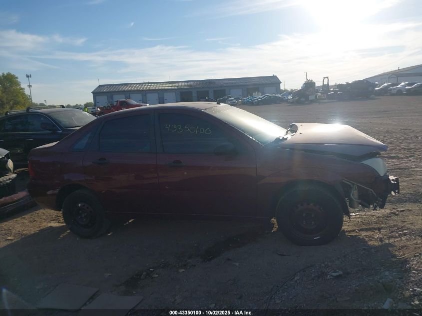 2006 Ford Focus Zx4 VIN: 1FAHP34N96W257207 Lot: 43350100