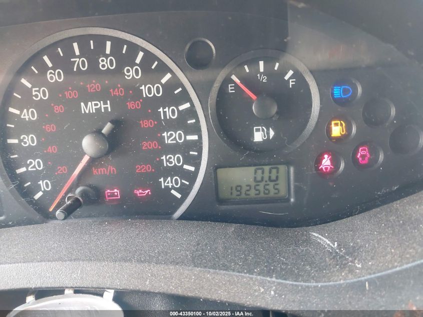 2006 Ford Focus Zx4 VIN: 1FAHP34N96W257207 Lot: 43350100