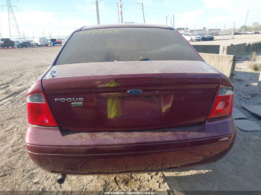 2006 Ford Focus Zx4 VIN: 1FAHP34N96W257207 Lot: 43350100