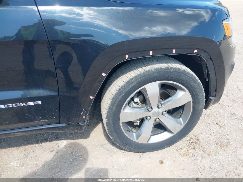 2014 Jeep Grand Cherokee Overland VIN: 1C4RJECG4EC410218 Lot: 43350106