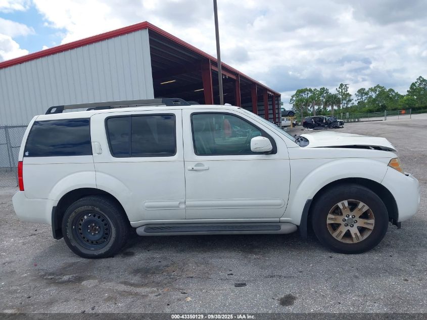 2010 Nissan Pathfinder Se VIN: 5N1AR1NN9AC609247 Lot: 43350129
