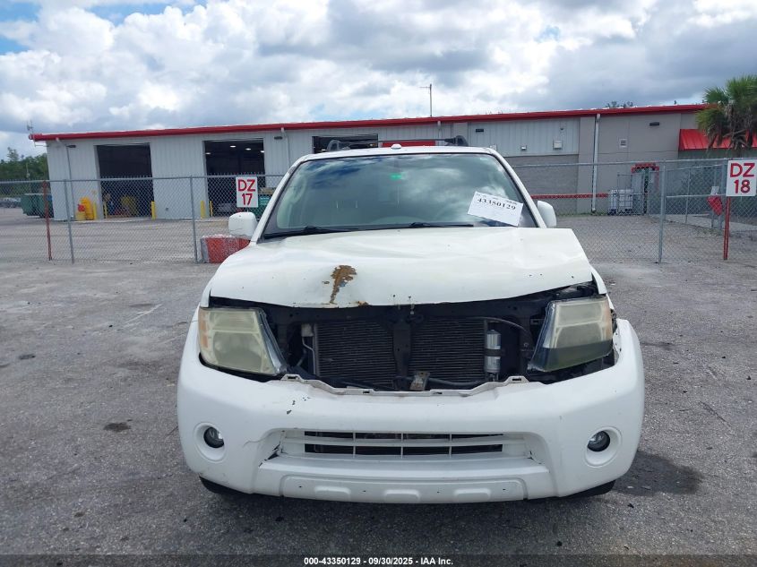 2010 Nissan Pathfinder Se VIN: 5N1AR1NN9AC609247 Lot: 43350129