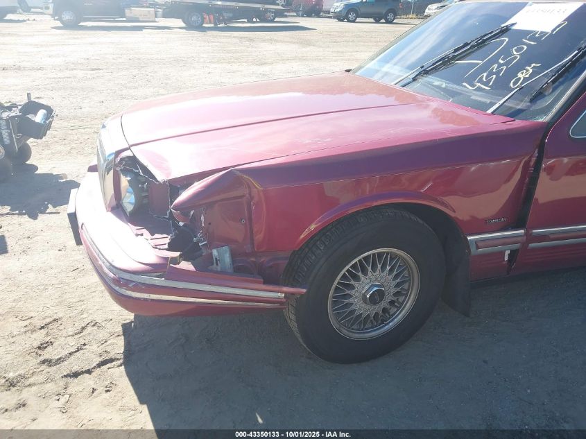 1993 Lincoln Town Car Executive VIN: 1LNLM81W1PY738125 Lot: 43350133