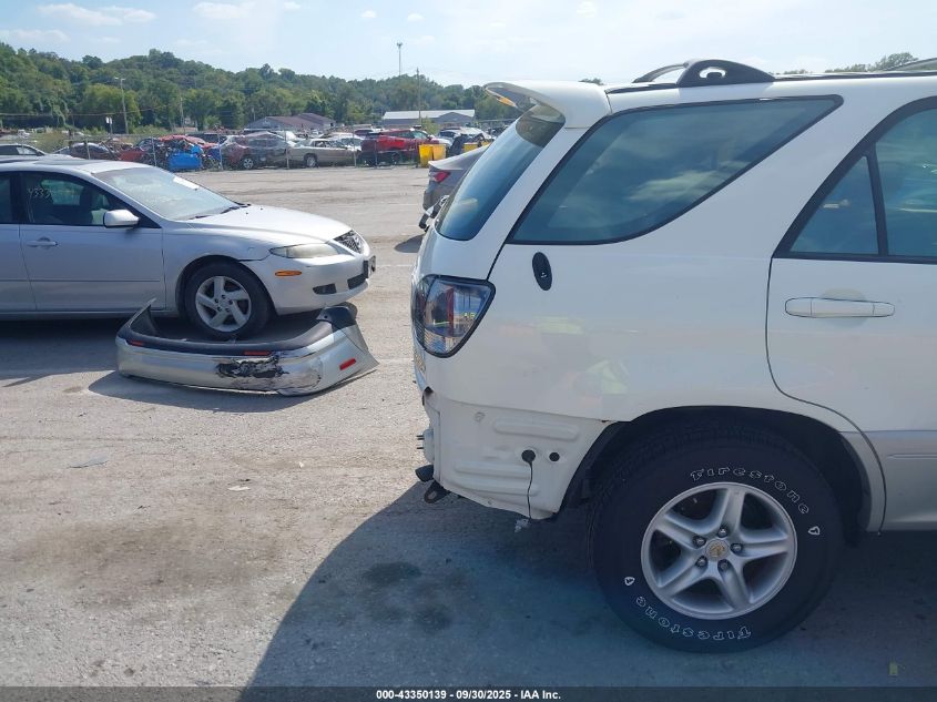 2002 Lexus Rx 300 VIN: JTJHF10U520280265 Lot: 43350139